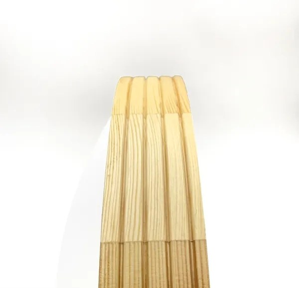 Plafonieră NATURAL MODERN SLIM 2xE27/15W/230V Ø 37,5 cm pin