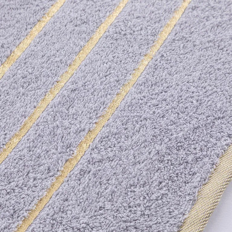 Set de prosop și prosop de baie din frotir gri