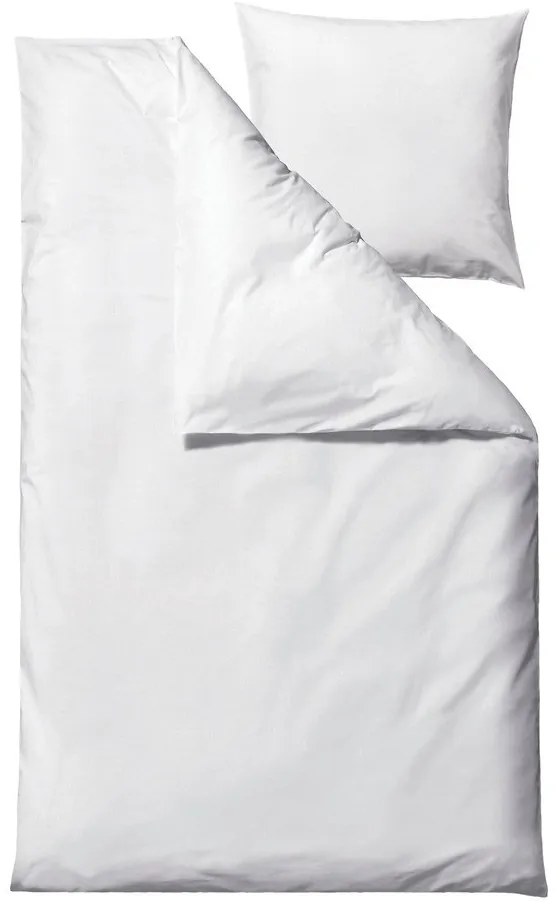 Lenjerie de pat din bumbac organic alb 200x140 cm Wave Optical - Södahl
