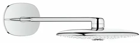 Sistem de dus cu termostat Grohe Rainshower Smartcontrol 360 Duo suprafata de pulverizare cromata