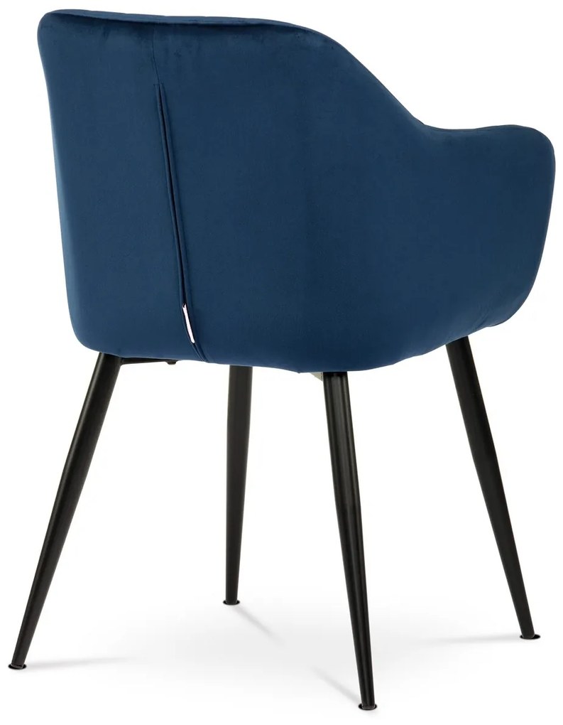 Set de scaune de sufragerie PIKA BLUE4, 2 buc