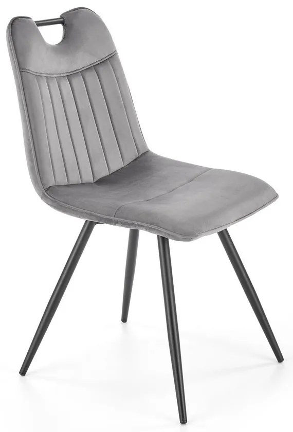 Scaun de bucaterie Olindo, gri