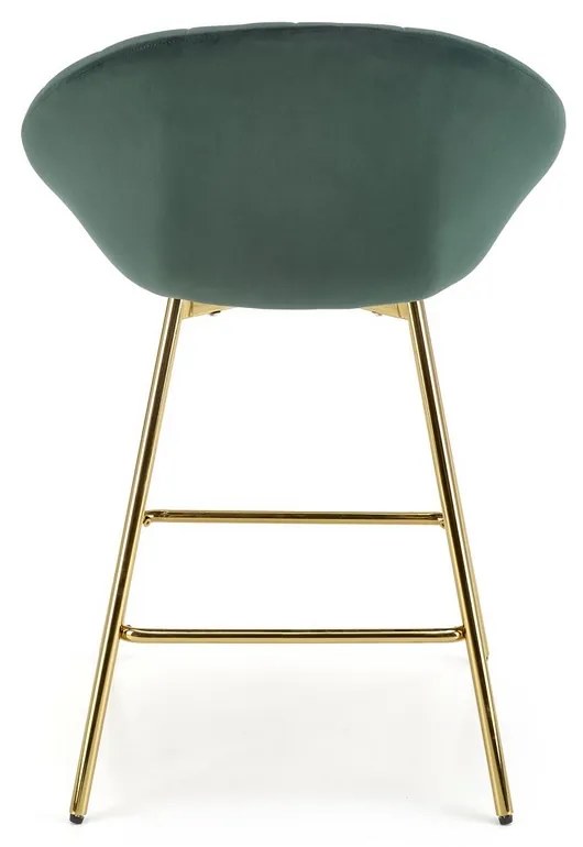 Scaun de bar Briggs, verde