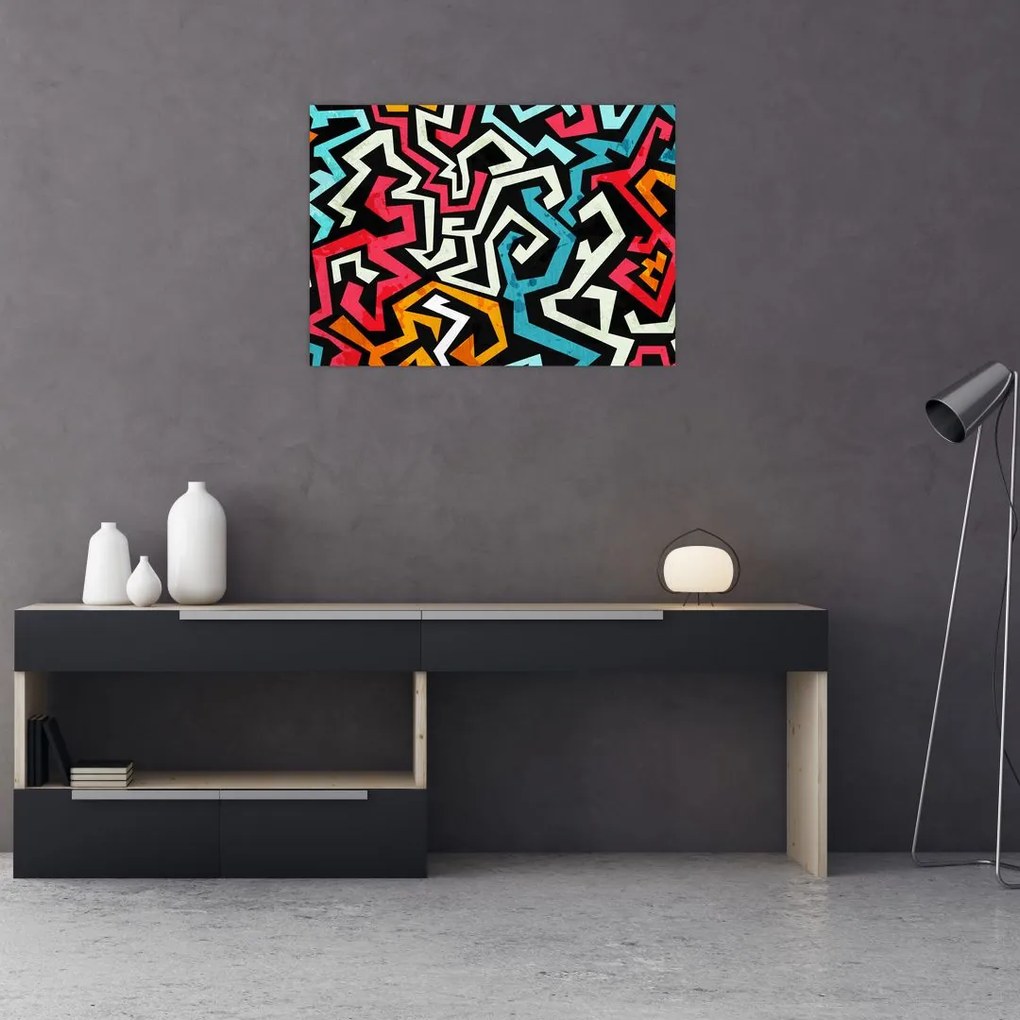 Tablouabstracție grafică (70x50 cm)