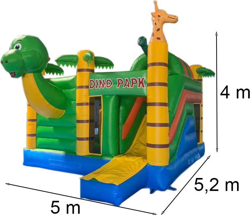 Castel gonflabil Dino Park II 5,2x5x4m
