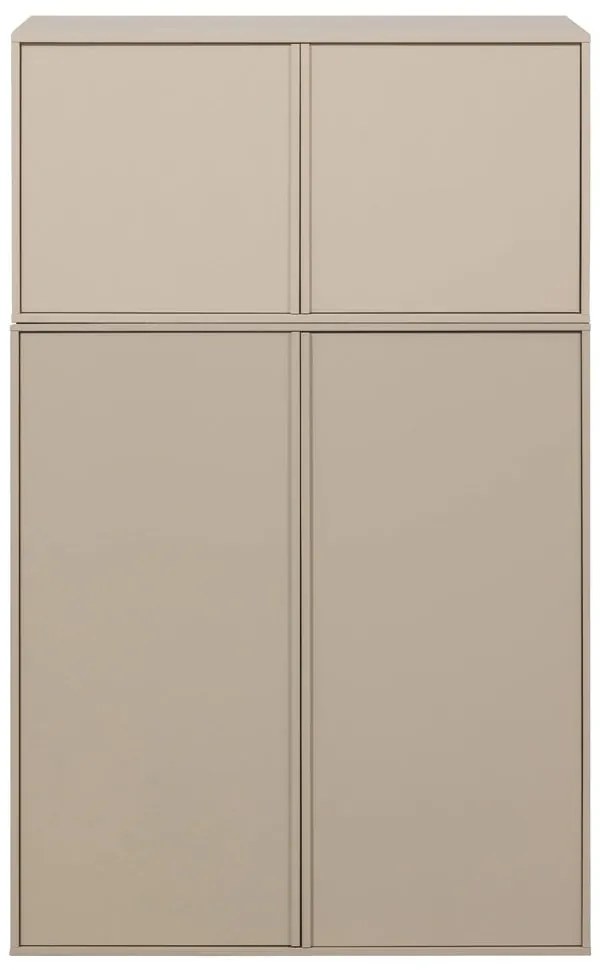 Dulap modular crem din lemn de pin 100x150 cm Daily – vtwonen