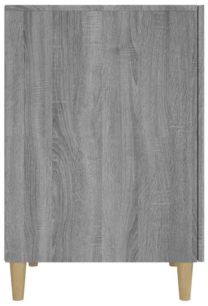 Birou, gri sonoma, 140x50x75 cm, lemn compozit sonoma gri
