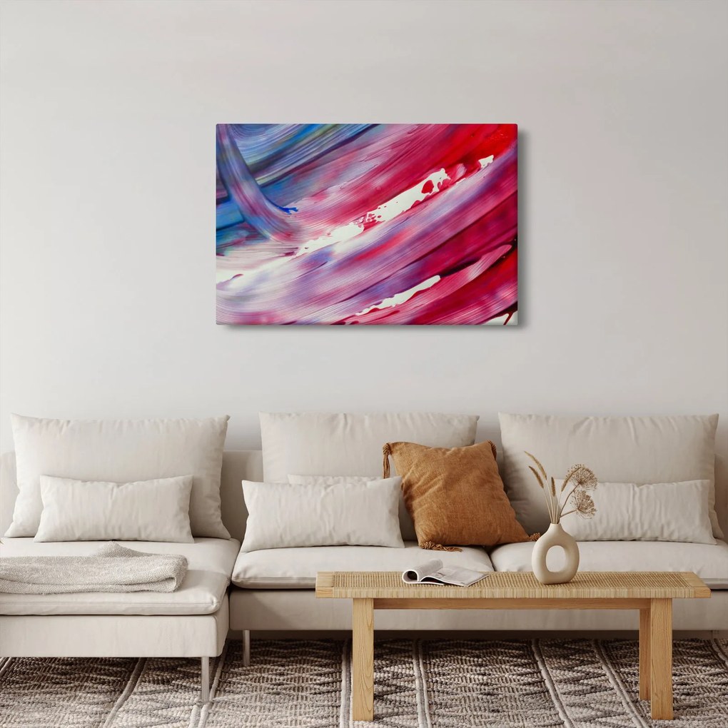 Tablou - culorile rozalbaste (90x60 cm)