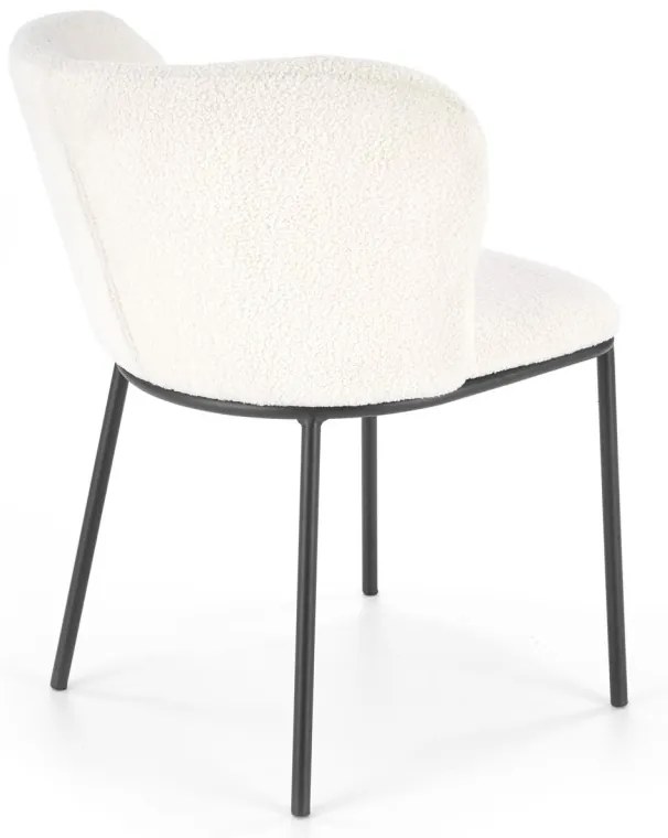 Scaun tapitat K518 crem