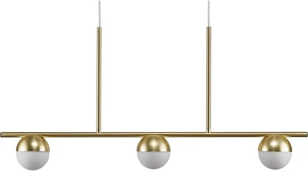 Lustră pe cablu Nordlux CONTINA 3xG9/5W/230V auriu