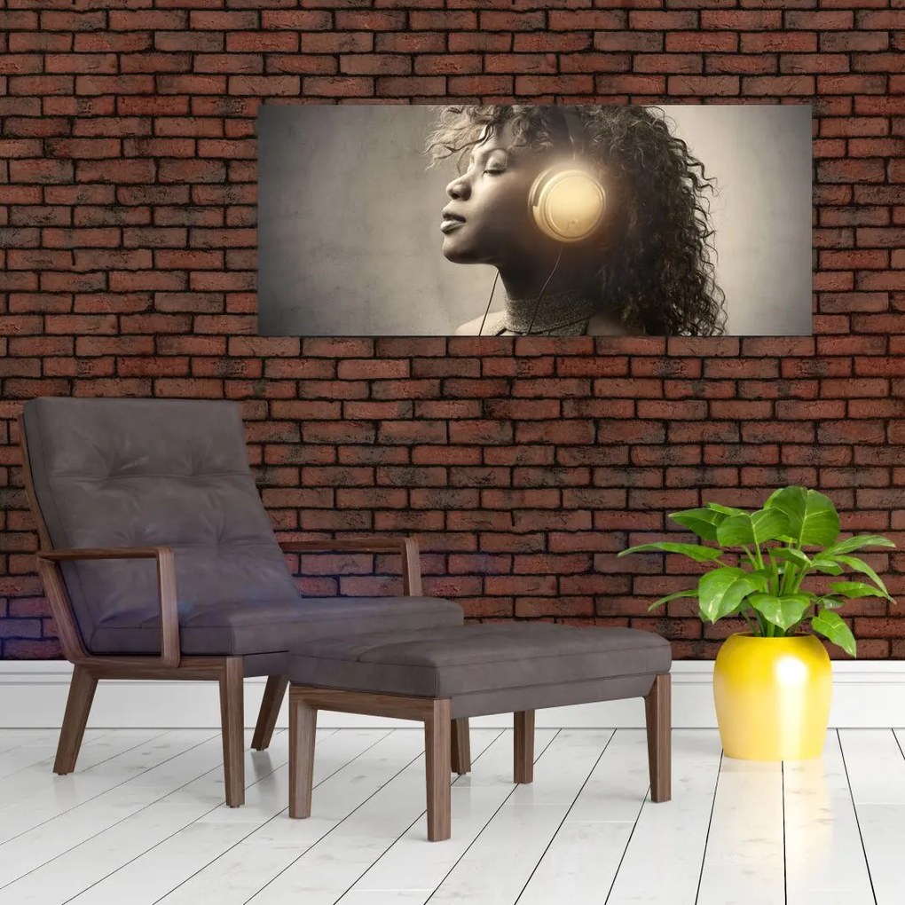 Tablou - Puterea muzicii (120x50 cm)