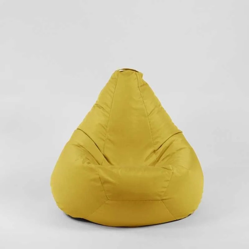 Fotoliu Nirvana Hobbit Pufrelax, Material Impermeabil - Yellow Quince