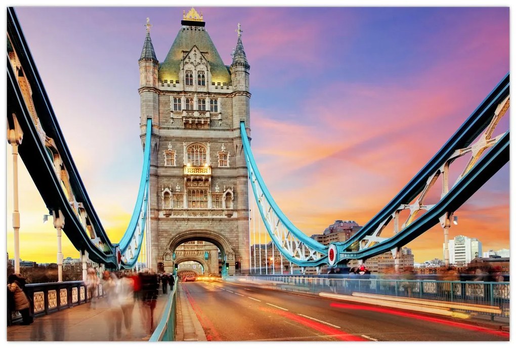 Tablou - Tower Bridge (90x60 cm)