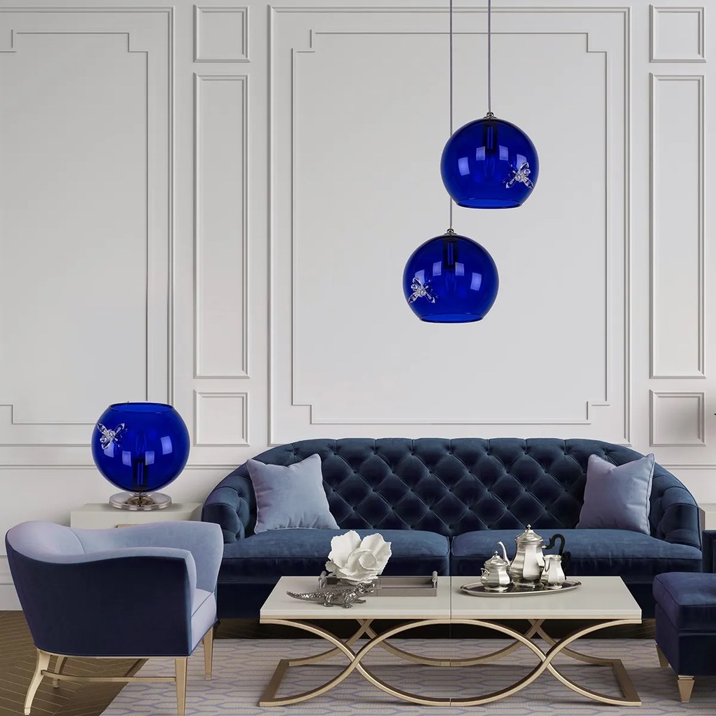 Lustra cu 3 pendule design LUX NIGHT SKY 08-CH