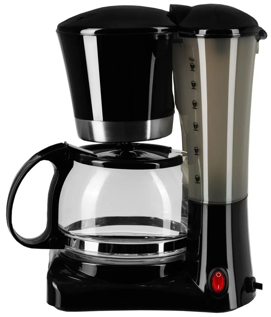 Filtru de cafea Hausberg HB-3650 600 ml 800 W Negru