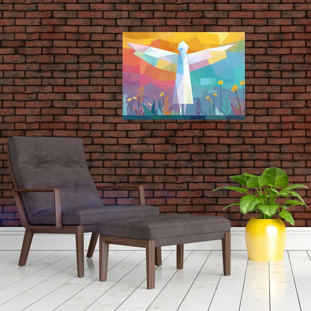 Tablou - Păzitorul florilor (70x50 cm)