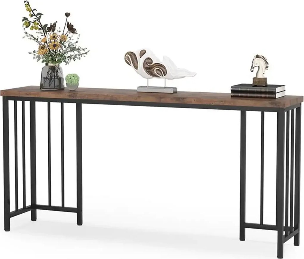 Masa bucatarie,tip bar.seria A-620,natur-negru,150x35x90 cm, 30152