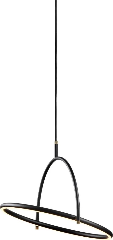 Halo Design 749539 - Pendul LED TILT, dimabil, 40W/230V, Ø 40 cm, negru