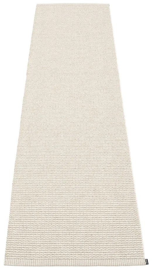 Covor tip traversă pentru interior și exterior crem 70x300 cm Mono Linen Vanilla – Pappelina