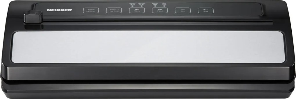 Aparat de vidat Heinner HAV-E110SS, vidare umeda uscata, vidare caserole, panou de comanda tactil, furtun pentru vidarea caserolelor, cutter
