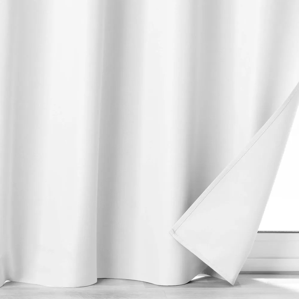 Draperie gri deschis blackout din microfibră 140x260 cm Obscure – douceur d'intérieur