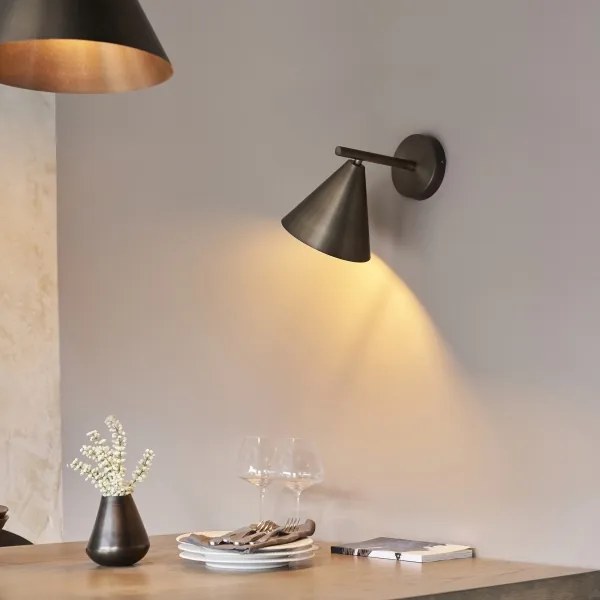 Spot de perete Endon 102894 CAPE 1xE14/7W/230V bronz