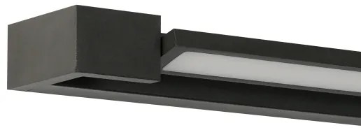 Brilagi-LED Iluminare pentru oglindă de baie AQUA LINE LED/18W/230V 60 cm IP44 negru