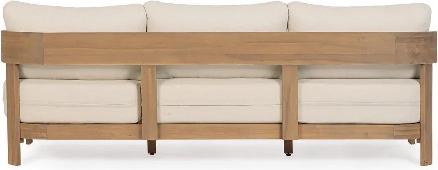 Canapea de grădină în culoare naturală din lemn de acacia Pablo – Bizzotto