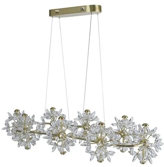 Lustra LED suspendata cristal design lux elegant BELLE