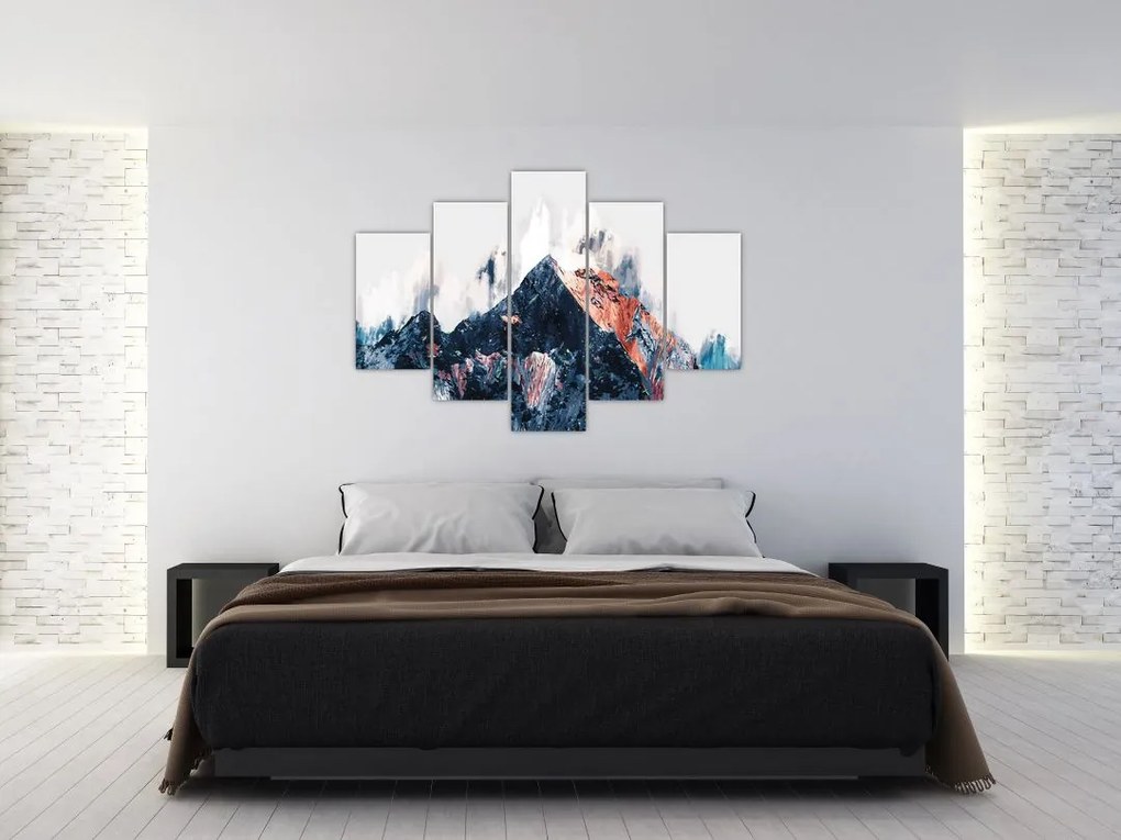 Tablou - Pădure, abstrecție (150x105 cm)