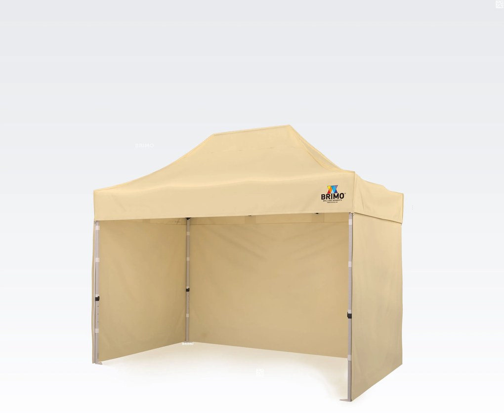 Cort petrecere 2x3m - cu 3 pereți - Bej