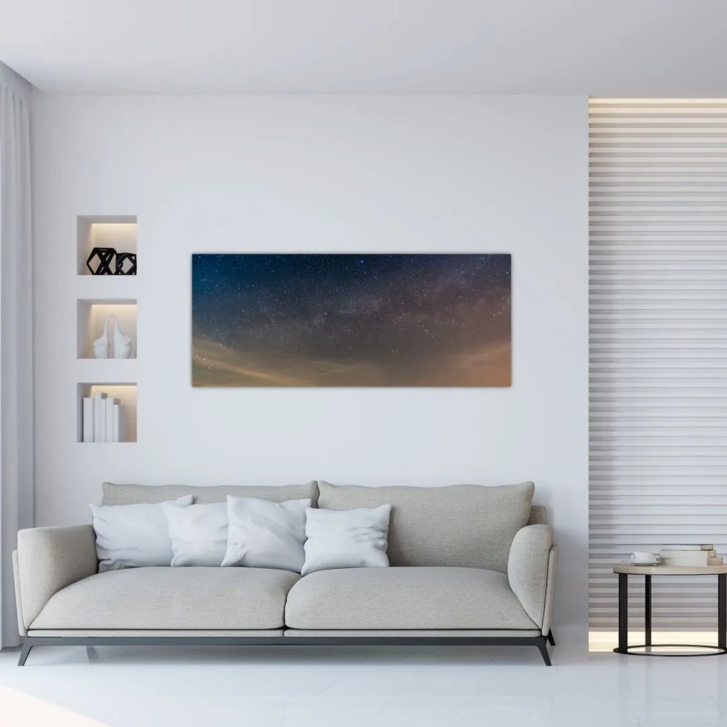 Tablou cu cerul nocturn (120x50 cm)