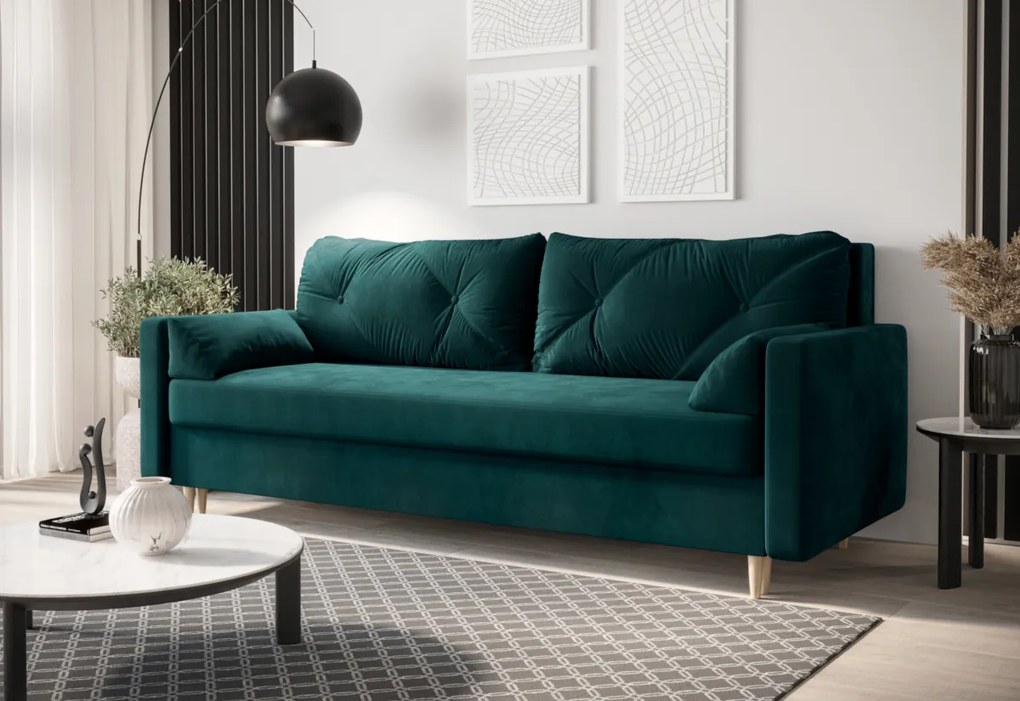Supermobel Canapea ASTRA, 220x88x85, cosmic 10