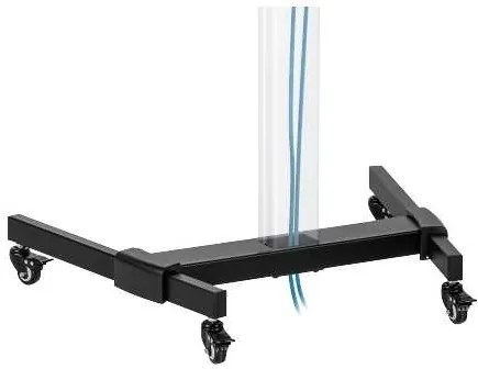 Suport mobil pentru TV Brateck FS44-46TW, aluminiu / negru