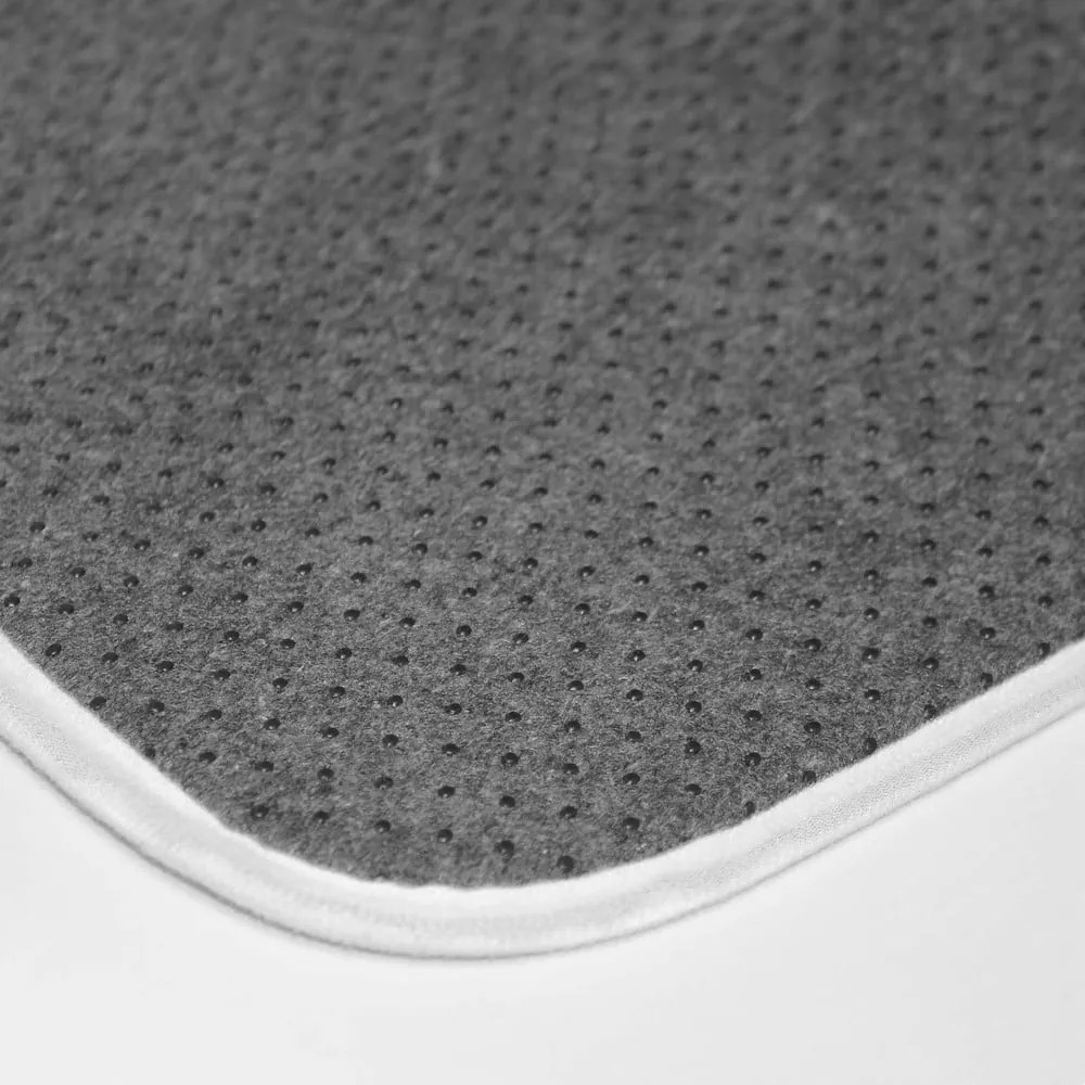 Covoraș de baie alb pentru WC 45x45 cm Plumiss – douceur d'intérieur