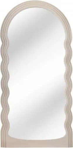 Oglinda de perete design modern Wave 160cm, greige