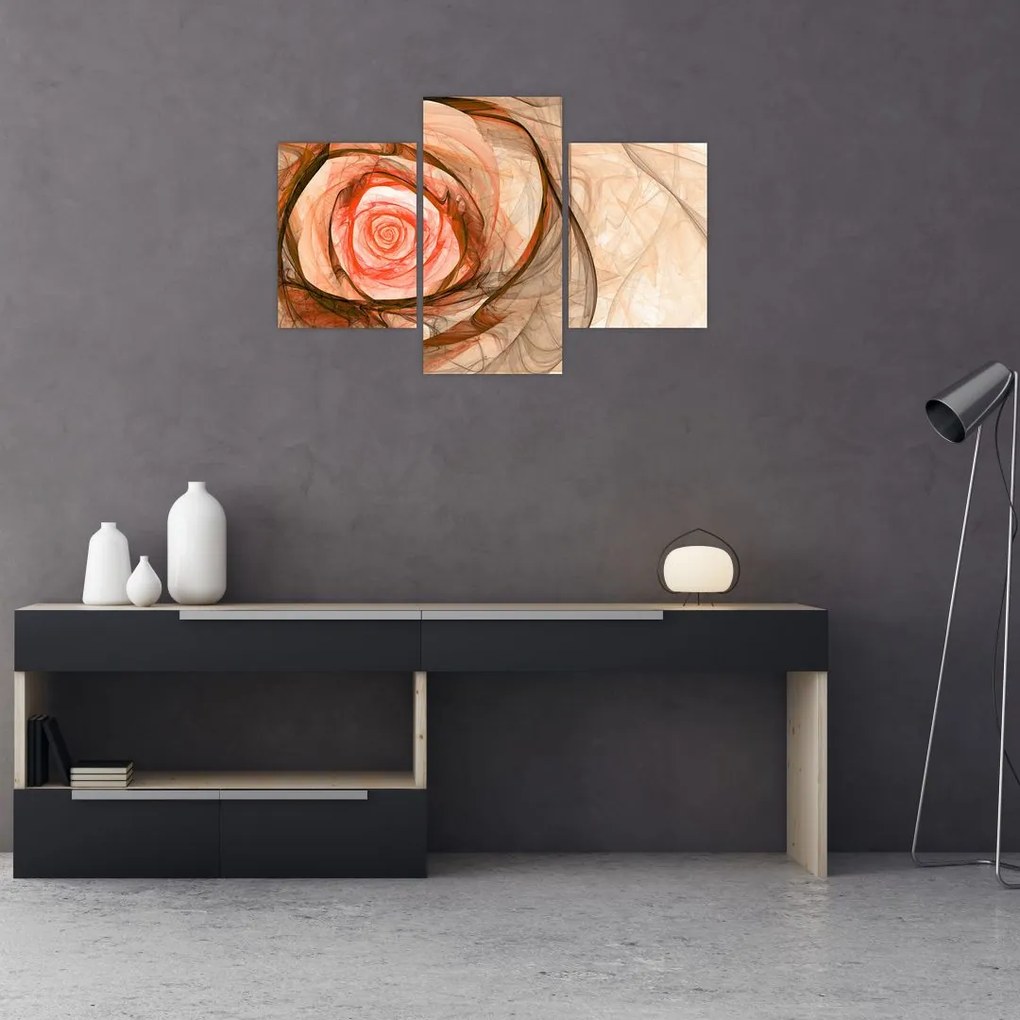 Tablou - Trandafir sufletului artistic (90x60 cm)