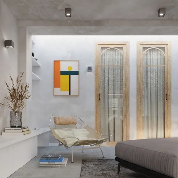 Plafonieră spot QUAD 1 1xGU10/40W/230V