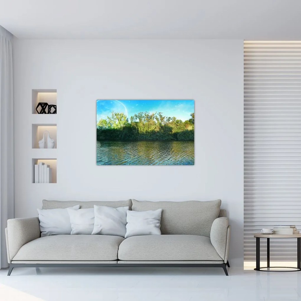 Tablou - lac (90x60 cm)