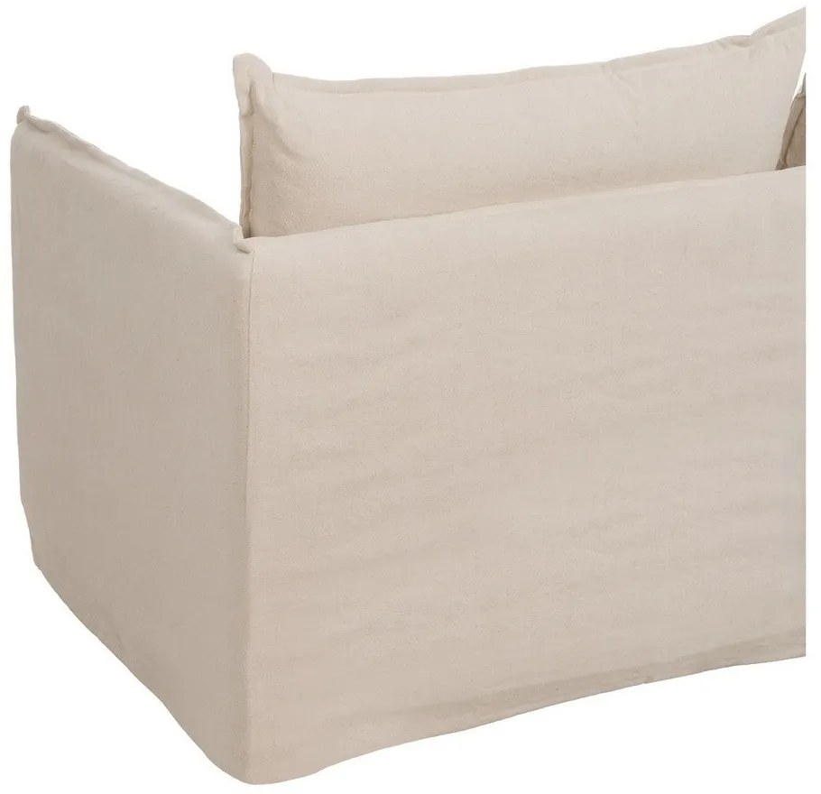Canapea crem cu tapițerie din in 180 cm – Ixia