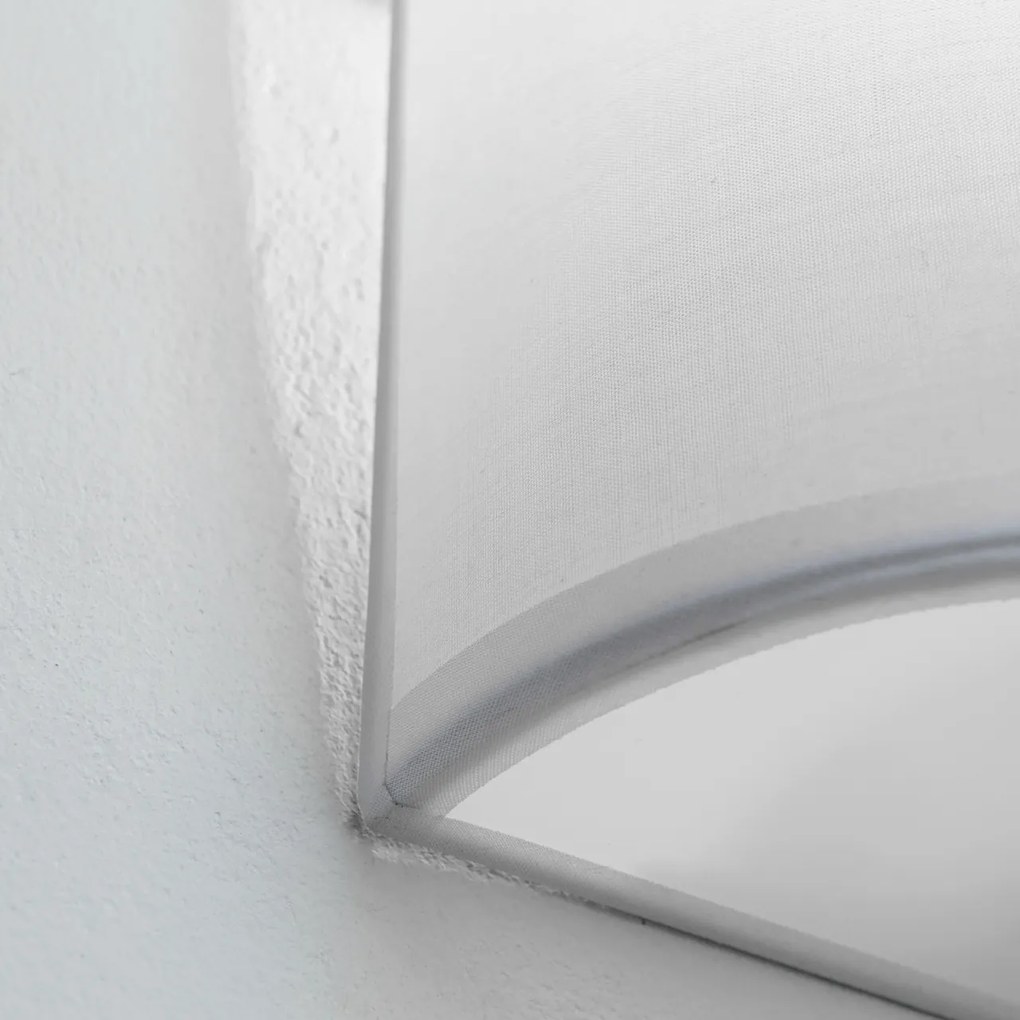 Aplica de perete design modern Ufo alba