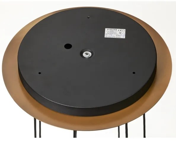 Lustră pe cablu Jupiter 2021 ALAS 7xGU10/10W/230V auriu