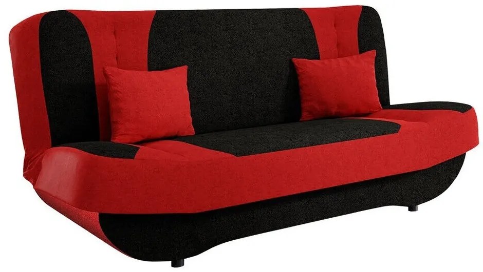 Canapea extensibilă Miami 213 Cutie de pat, 94x190x90cm, 55 kg, Picioare: Plastic