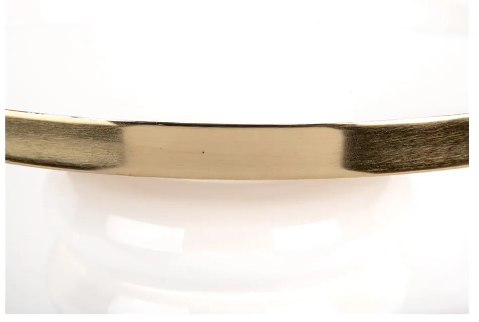 Măsuță auxiliară rotundă din metal ø 41 cm Ruby – Leitmotiv