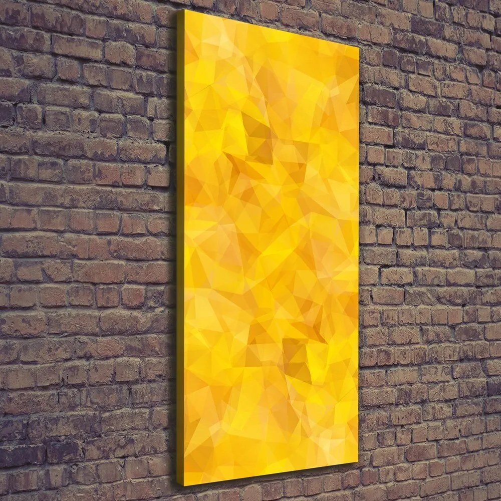 Print pe pânză Triunghiuri abstractizare
