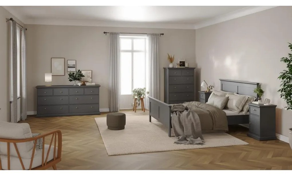 Comodă Provence V, gri