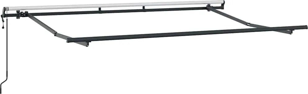 vidaXL Cadru de copertină Antracit 3,5 x 2 m Metal