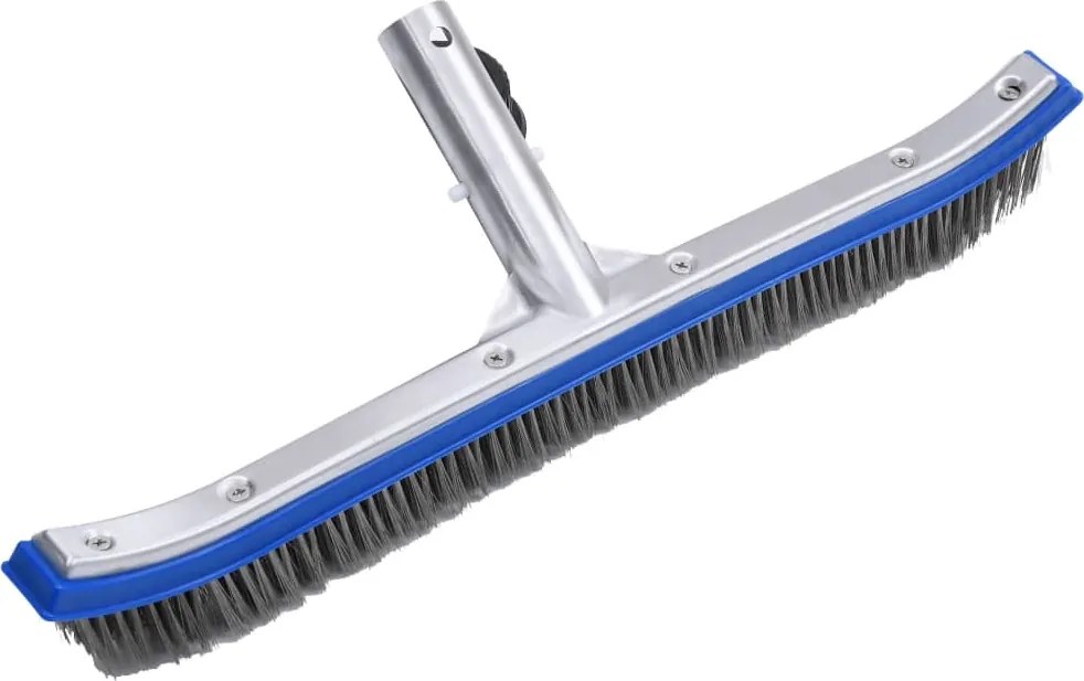 vidaXL Perie de perete pentru piscină, aluminiu
