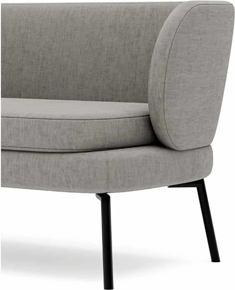 Canapea lemn masiv Brenda, 145 × 65 × 78 cm