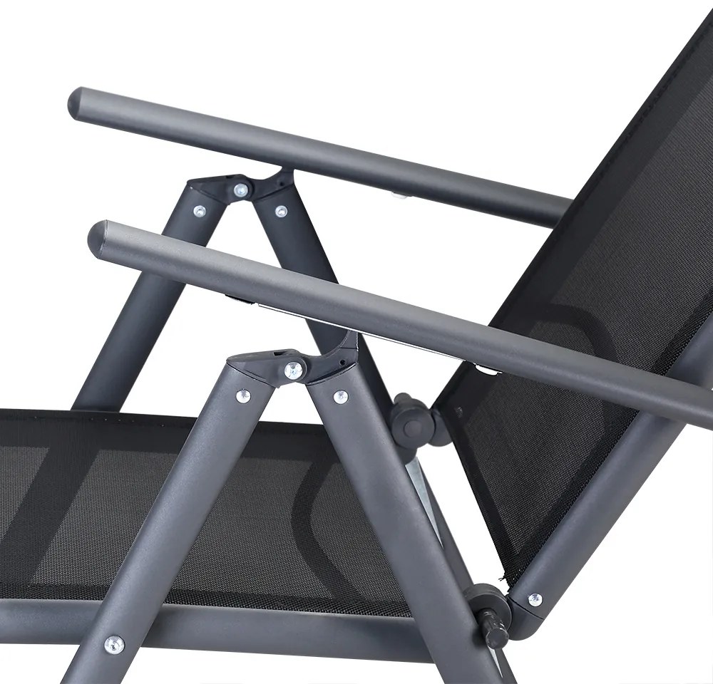 Deuba Compozitie aluminiu gradina Bern 1+4 - antracit WPC